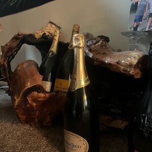 Unique Wooden Wine Holder